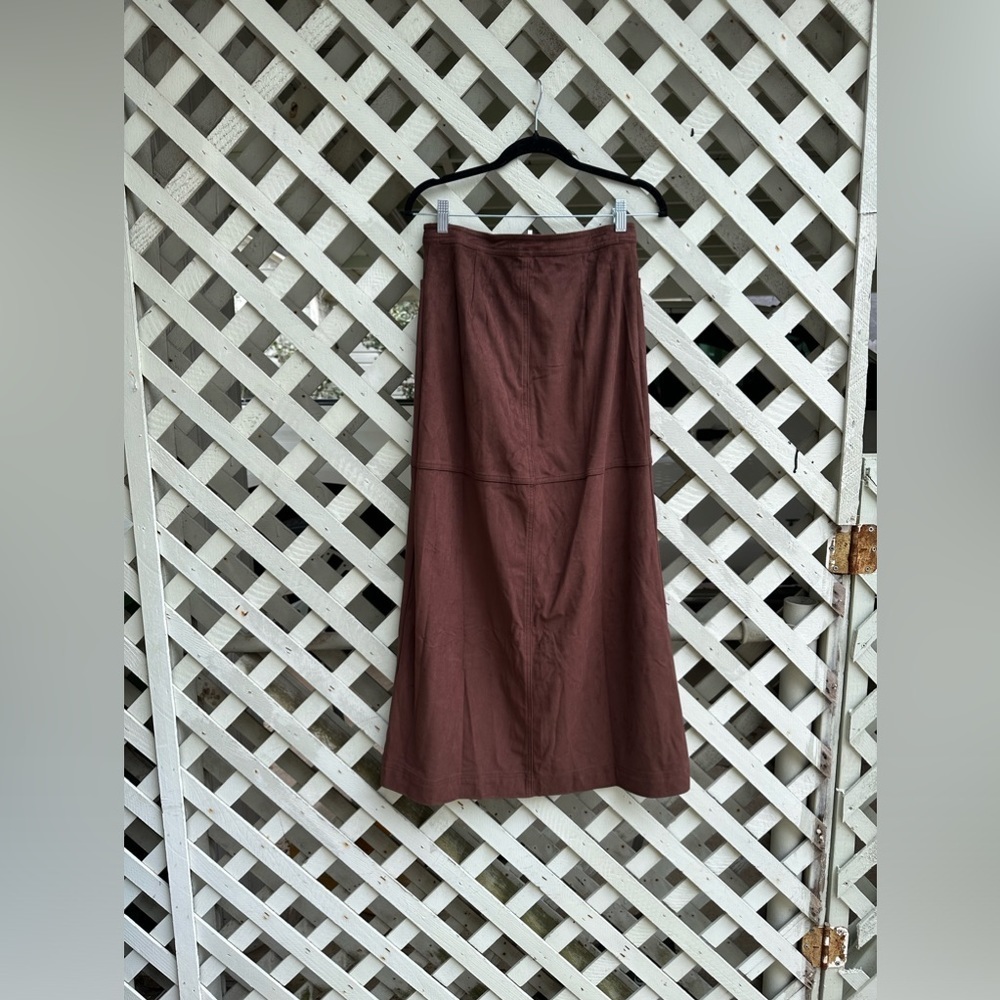 COPY - Free People Suede Maxi Skirt - Picture 2 of 2